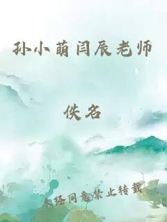 孙小萌闫辰老师