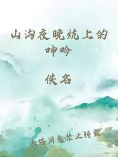 山沟夜晚炕上的呻吟