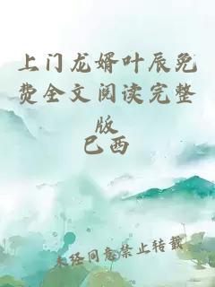 上门龙婿叶辰免费全文阅读完整版